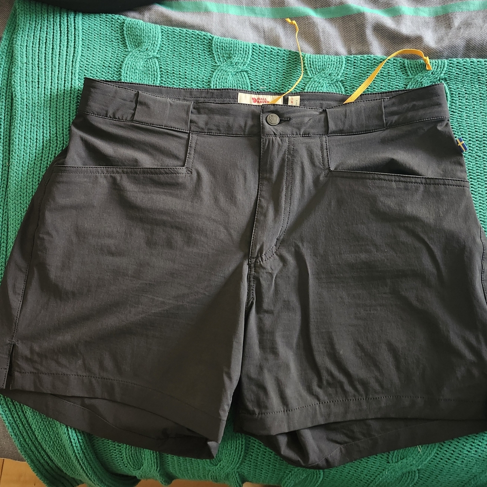 Fjallraven Black Women's Cargo Shorts